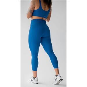 NEW P’tula Ptula Activewear Mayra 2 Leggings 26” Inseam | Pacific Blue | S Small
